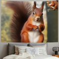 thumbnail image 2 of Orinice  Cute Squirrels Tapestry Flag Wall Hanging Wall Art Funny Poster Banner Aesthetic Wall Tapestries for Bedroom Living Room Dorm Backdrop Home Decoration  40x60inch, 2 of 6