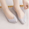 thumbnail image 2 of BLOCLOALO 1 Pc Short Socks Women No Show Socks Low Cut Socks Non Slip Breathable Socks Wicking Sock Soft Boat Socks forWomen Cotton Socks Comfortable Thin Socks Breathable Socks Grey One Size, 2 of 4