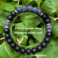 thumbnail image 3 of Healing Stone Bracelet for Women, Natural Gemstone Balance & Protection Bracelet - Spiritual Bead Anxiety Relief Jewelry with Meaning Card for Birthday Christmas Gifts, 3 of 5