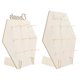 thumbnail image 3 of Donut Hanging Board Natural Style Food Storage Stand For Weddings 34.5x34.5cm Compact Design 2 Sets, 3 of 4