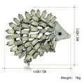 thumbnail image 2 of Jewelry VerPetridure Cartoon Little Hedgehog Animal Brooch Clothing Accessories, 2 of 2