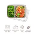 thumbnail image 3 of Recipientes para aperitivos Bentgo Prep con 2 compartimentos, 10 bandejas y 10 tapas, 3 of 8