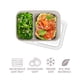 thumbnail image 3 of Recipientes para aperitivos Bentgo Prep con 2 compartimentos, 10 bandejas y 10 tapas, 3 of 8