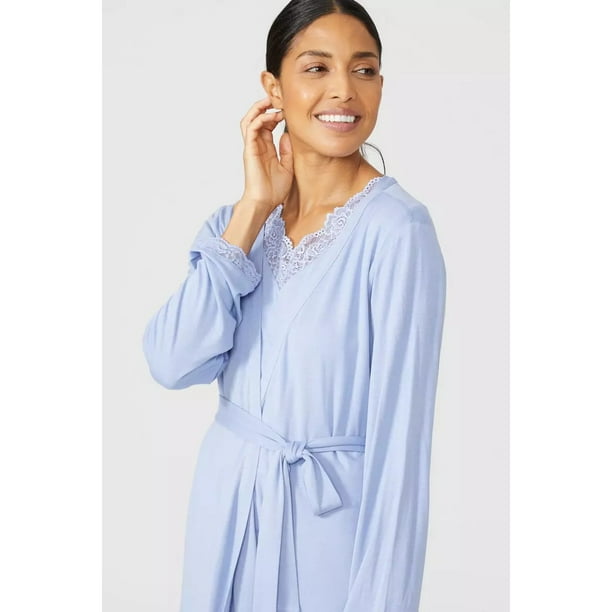 Debenhams Womens Viscose Wrap Robe Walmart