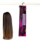 thumbnail image 4 of Bolsa de almacenamiento de extensiones de cabello Yuyangstore con colgador a prueba de polvo S rosa, 4 of 8