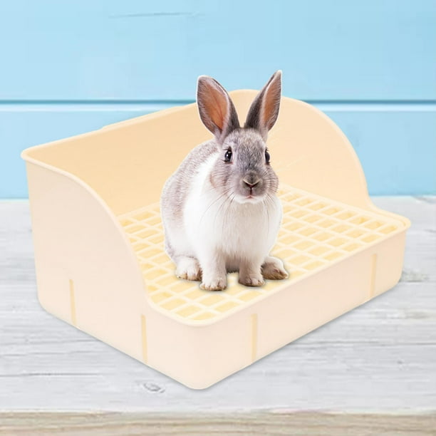 Cobayo Bandeja Sanitaria Para Conejos Caja De Arena Para Conejos