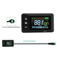 thumbnail image 4 of LCD-GD02 Electric Bike LCD Display Meter Dashboard Display Panel 24V 36V 48V 52V 60V for Electric Scooter 5PIN, 4 of 8