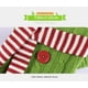 thumbnail image 5 of alcetines de Navidad de punto con bufanda,calcetines colgantes clásicos de Navidad, decoraciones colgantes para fiestas de Navidad, hogar, chimenea(Verde)(1 pieza), 5 of 5