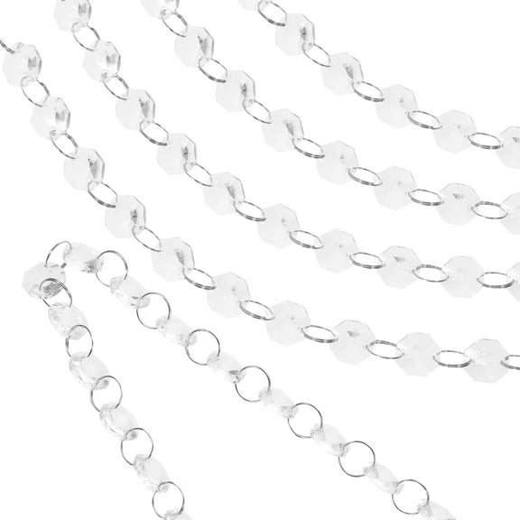 Kuyiluo beaded curtains 5Pcs Beaded Curtains Indoor Screen Partition Crystal Curtain Doorway Beads Curtain