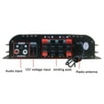 thumbnail image 3 of Amplificador de sonido de potencia de Audio Bluetooth5.0 para coche, receptor estéreo de cine en casa Abanopi Equipo de radio, 3 of 6