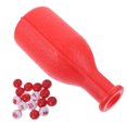 thumbnail image 4 of FESTFENDS 1Set Compact Red Plastic Billiard Shaker Bottle with Pool Dice and Bottle Props, 4 of 8