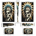 thumbnail image 3 of Indian Devil Skull PS5/PS5 Pro/PS5 Slim Digital Disc Skin Sticker For Console And Controller Skins, 3 of 7