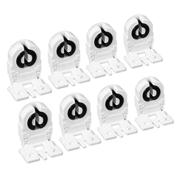8 Pcs 2A T8 Socket G13 Base Fluorescent Lamp Holder Light ... 8 Pcs 2A T8 Socket G13 Base Fluorescent Lamp Holder Light ...