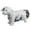 White, variant on Pet Raincoat for - Outdoor Poncho for Cats and Dogs Transparent Easy On/Off Clothing Rain Gear for All Weather Lightweight & Pet Clothes, 20 cm, Black