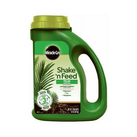 Miracle-Gro Shake 'N Feed Palm Plant Food 4.5 lb (Best Plant Food For Palms)