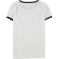 thumbnail image 2 of Hybrid Womens Honolulu Ringer Basic T-Shirt, White, XX-Large, 2 of 2