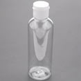 thumbnail image 2 of 8 botellas de plástico transparente de 100 ml con tapa para viajes, champú, loción, envase cosmético, 2 of 8