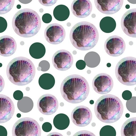 Shell Watercolor Beach Sand Tropical Premium Gift Wrap Wrapping Paper Roll