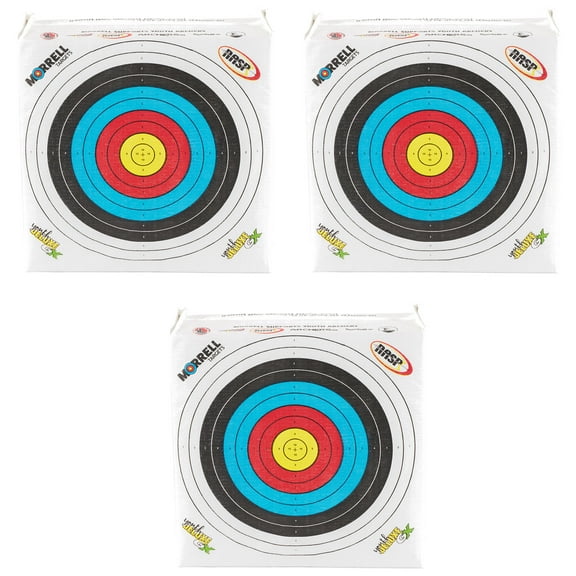 Morrell Youth Deluxe GX Range Field Point Archery Bag Target, 3 Pack