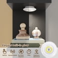 thumbnail image 2 of Fairy 5-Tier Black Wall Shelf with LED Light, Modern Floating Display Rack for Bedroom, Living Room and Bathroom Decor, 2 of 6