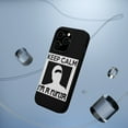 thumbnail image 5 of DistinctInk MagSafe Tough Case for Apple iPhone 15 Pro (6.1" Screen) - Keep Calm I'm a Ninja - Slim Profile Design, 5 of 6