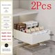 thumbnail image 1 of Nuevo estante de almacenamiento de cocina con rieles deslizantes, tipo cajonera extraíble, bandeja de almacenamiento, caja de especias, estante de almacenamiento, organizador de armarios, 1 of 4