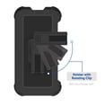 thumbnail image 6 of onn. Rugged Phone Case with Holster for iPhone 16 - Black, 6 of 9