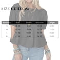 thumbnail image 3 of ASDFVBKG Womens Puff Sleeve Peplum Babydoll Tops Summer Smoked Pleated Cotton T-Shirts Casual Loose Fit Flowy Blouse Red M, 3 of 5