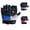 Blue, variant on Sailing Gloves Yachting Dinghy Rope Fishing Tool Short Finger Glove (Black/Grey, XS)
