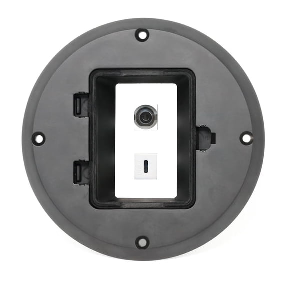 RiteAV 3.5mm USBC Floor Box [Black]