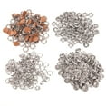 thumbnail image 2 of 100Set Metal , Grommets Snap Fasteners Kit, Metal Eyelets Grommets Press Studs Button For Bodysuit, Romper, Clothing, 2 of 8