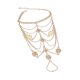 thumbnail image 1 of Tobillera de playa dorada de tamaño ajustable, tobillera de joyería para mujer, regalo de joyería de playa Wmkox8yii fajkfhkj3615, 1 of 3