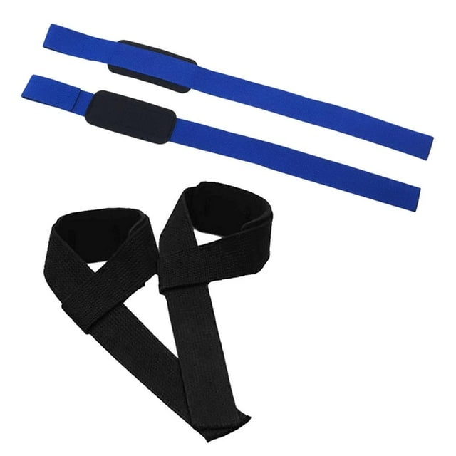 2 Pcs Sangles de Levage de Poids avec Soutien de Poignet Sangles de Musculation pour Hommes et Femmes Sangles d'Entraînement de Gym pour Poids Exercice de Levage de Morts