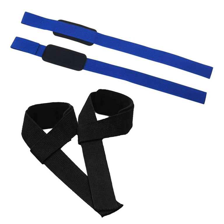 CNMF 2PCS Weight Lifting Straps with Wrist Support Weightlifting Wrist  Straps for Men and Women Gym Workout Straps for Weights Dead Lifting  Exercise 