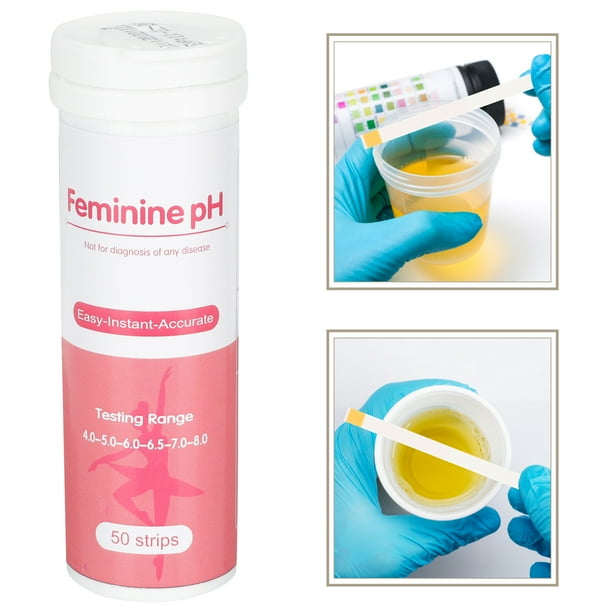 60pcs Ph Test Strips Practical Testing Paper Woman Vaginal Test Strips