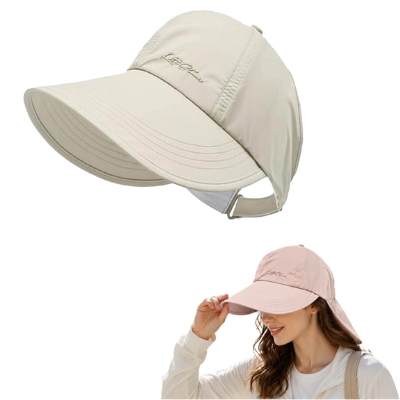 Sun Protection Baseball Hat for Women and Men, Wide Brim Cap with Adjustable Closure, Lightweight Quick-Dry Outdoor Sun Hat