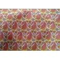 thumbnail image 4 of oneOone Cotton Silk Fabric Leaves|Floral & Paisley Block Printed Craft Fabric BTY 42 Inch Wide, 4 of 4