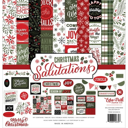 UPC: 0793888026308 | Salutations Christmas Collection Kit – Echo Park