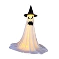 thumbnail image 3 of Fantasma de tela blanca iluminado para decoración de Halloween, ideal para interiores y exteriores. Estilo C, 3 of 9