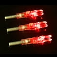 thumbnail image 2 of HLONK 6 Pcs Flèches de Tir à l'Arc Automatiques à LED 6.2mm Flèche Nock Tail -Rouge, 2 of 5