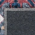 thumbnail image 7 of Unique Loom Yara Collection Area Rug - Sunil (5' Square Rust Red/Ivory), 7 of 7