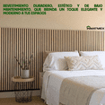 thumbnail image 3 of Lambrín Decorativo Premium Panel 3d De Pared 12pz Inmatmex Color Roble Fondo Negro, 3 of 10