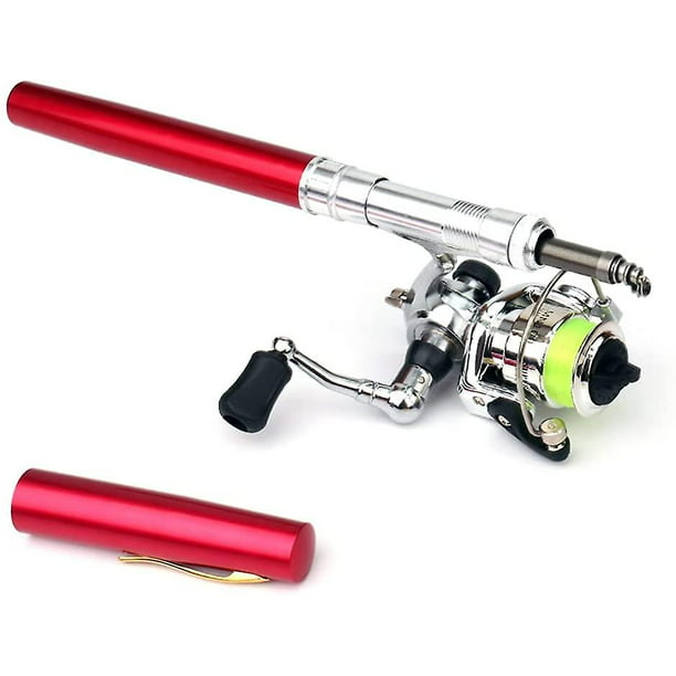 Pen Fishing Rod, 39 Mini Telescopic Fishing Rod And Reel Combo 