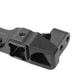 thumbnail image 4 of 2024RC Montaje de Parachoques Trasero Delantero Montaje de Servo Juego de Montaje de Parachoques de Aleación de Aluminio Montaje de Servo para Traxxas 1/10 RC Crawler Car Negro, 4 of 5