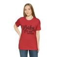 thumbnail image 6 of Baby it's Cold Outside Unisex Christmas Streetwear Jersey Short Sleeve Tee, 6 of 8