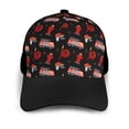 thumbnail image 3 of Yiaed Fire Fighting Print Baseball Cap Dad Hat Polo Style Plain Blank Adjustable Size, 3 of 5