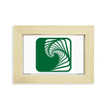 thumbnail image 1 of Square Circle Hollowing Infinite Desktop Decorate Photo Frame Picture Art Painting 5x7 inch, 1 of 3