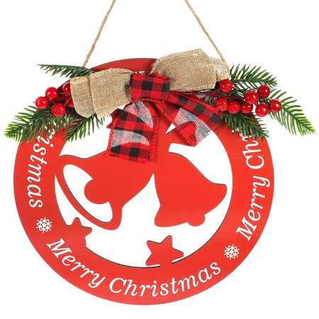 

Xmas Hanging Sign Wooden Holiday Decoration Window Wall Hanging Pendant