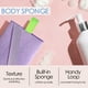 thumbnail image 3 of Esponja de baño exfoliante Evridwear Daily Skincare, paquete de 3, 3 of 9