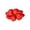 A, variant on Ohmyroo Divided Nut Platter 11 Inch Red Multi Tier Snack Tray Suiting Home Party And Festival